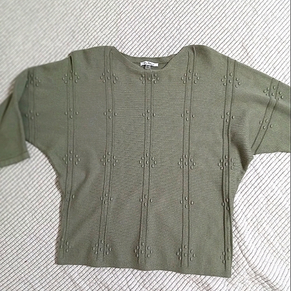 Vita Milano Sage Green Sweater Small